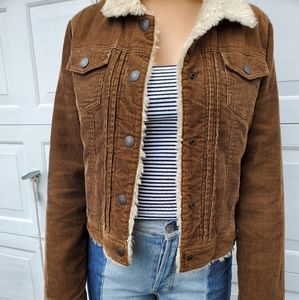 Vintage Corduroy Sherpa Jacket